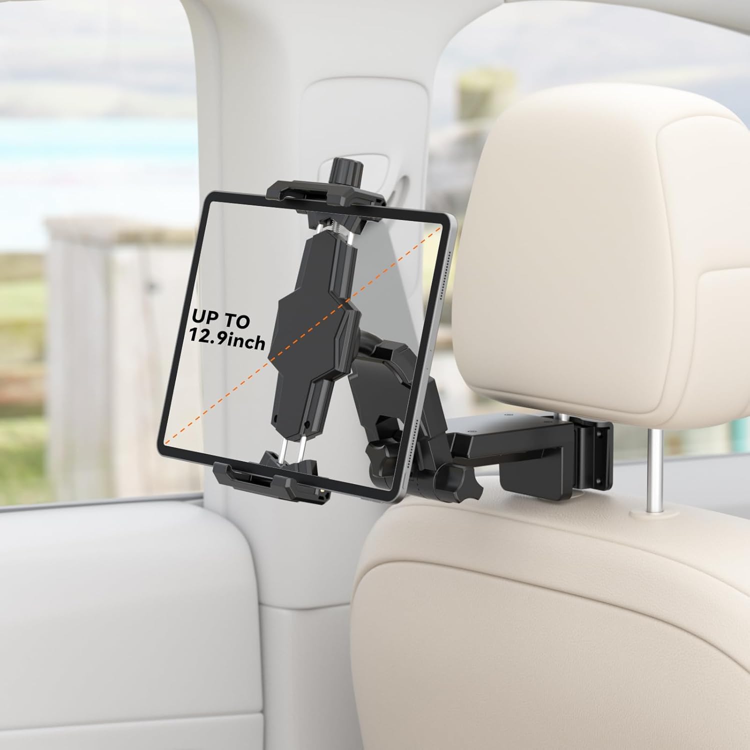 KDD Car Headrest Tablet Holder Mount