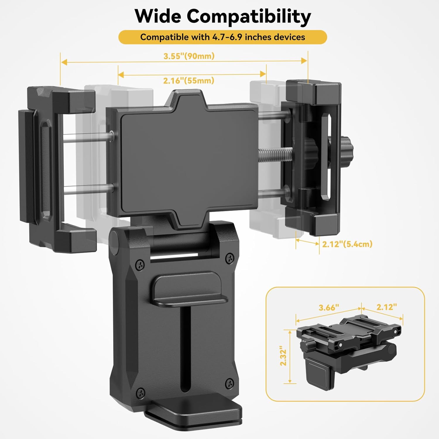 KDD Airplane Phone Holder Mount