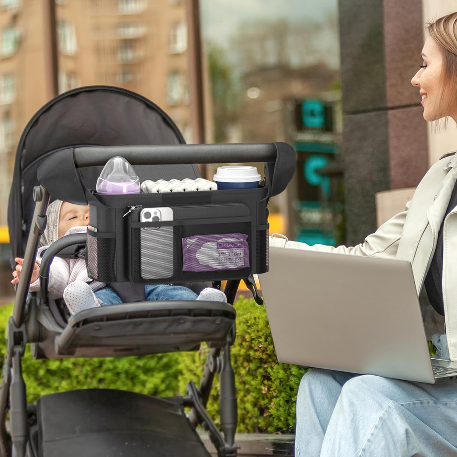 KDD Universal Stroller Organizer