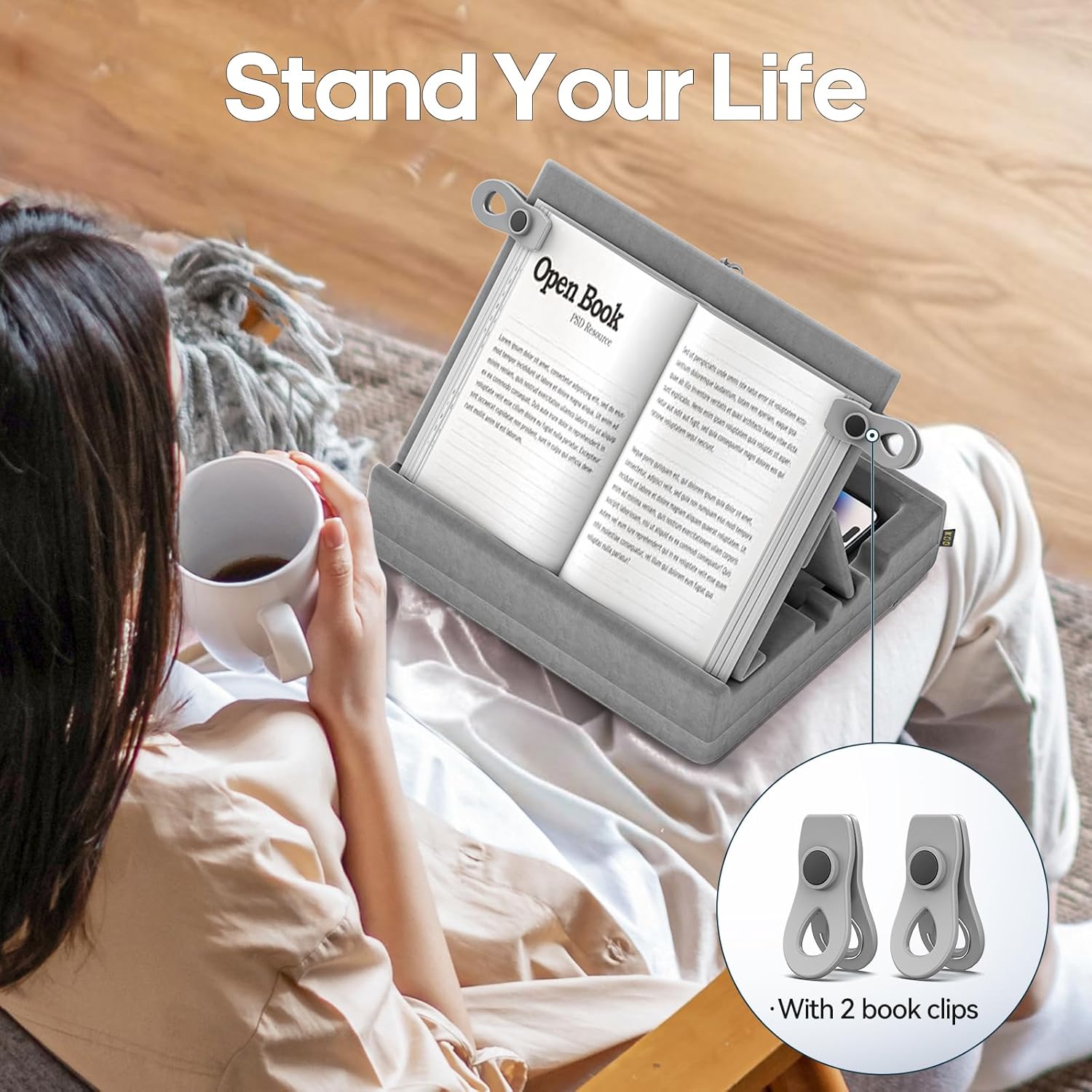 KDD Book Stand with Storage