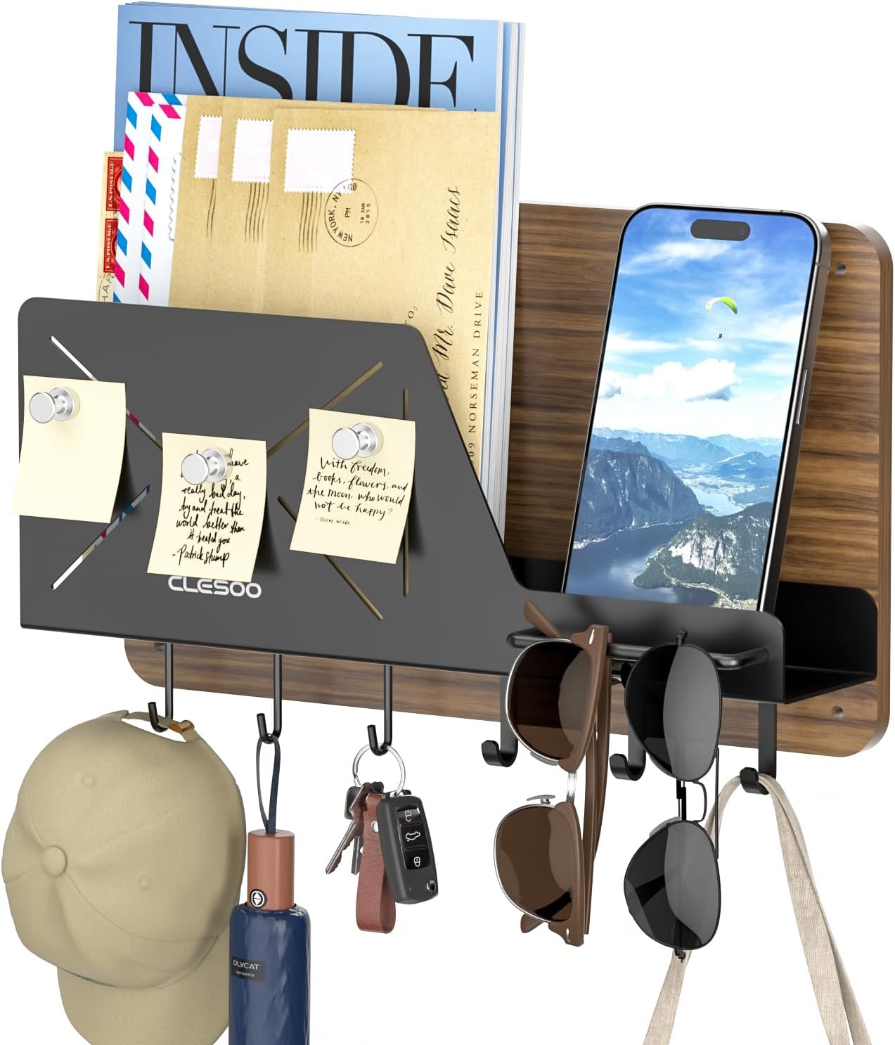 Mail Holder Wall Mount