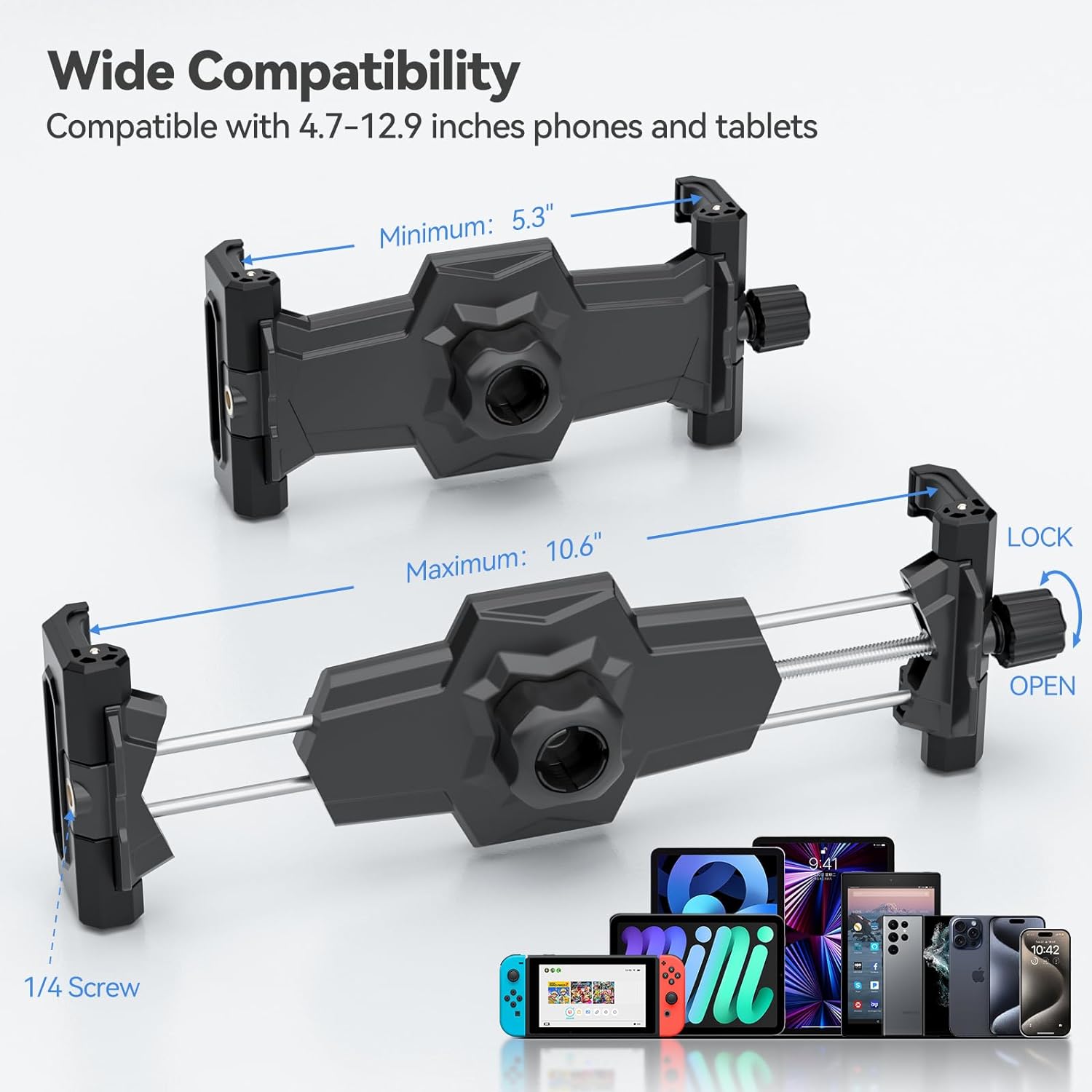 KDD Airplane Tablet Holder Mount