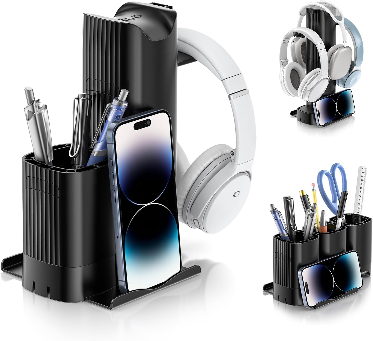 KDD Pen Holder with Headphone Hanger