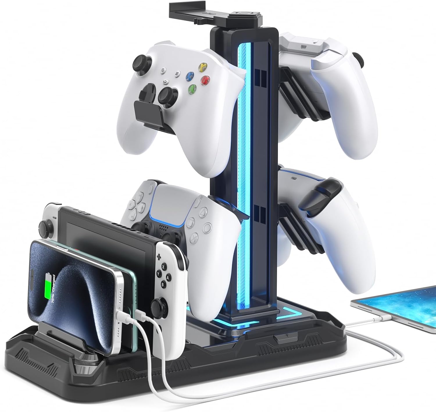 KDD Headset Stand with Charging Station