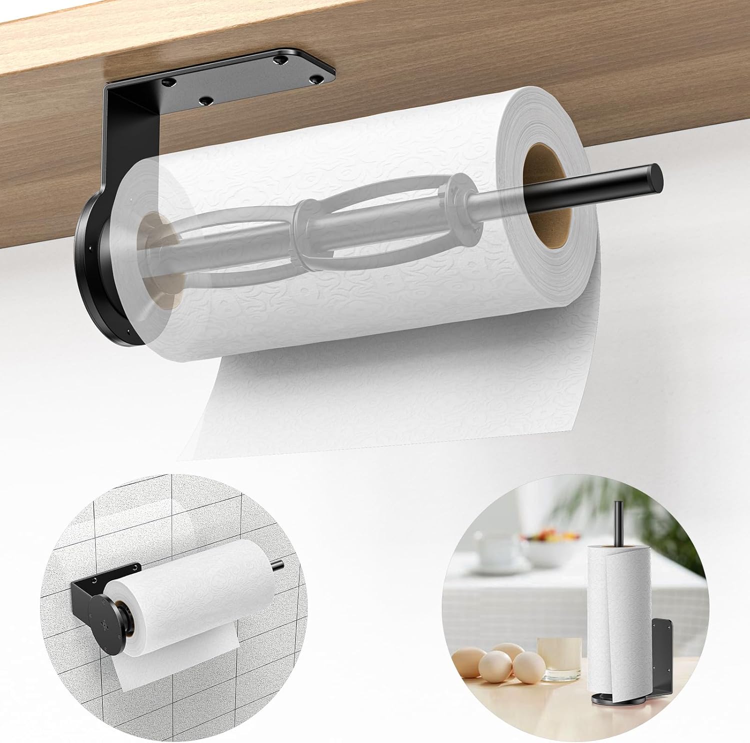 Paper Towel Holder Under Cabinet