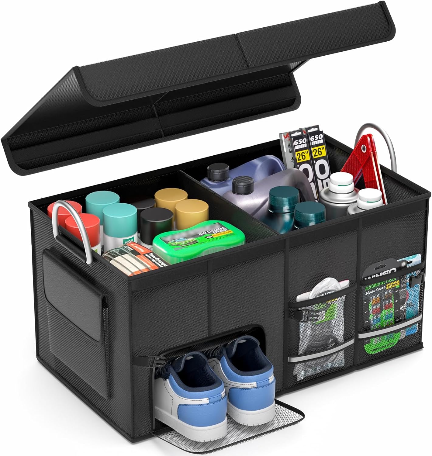 Car Trunk Organizer with Lid